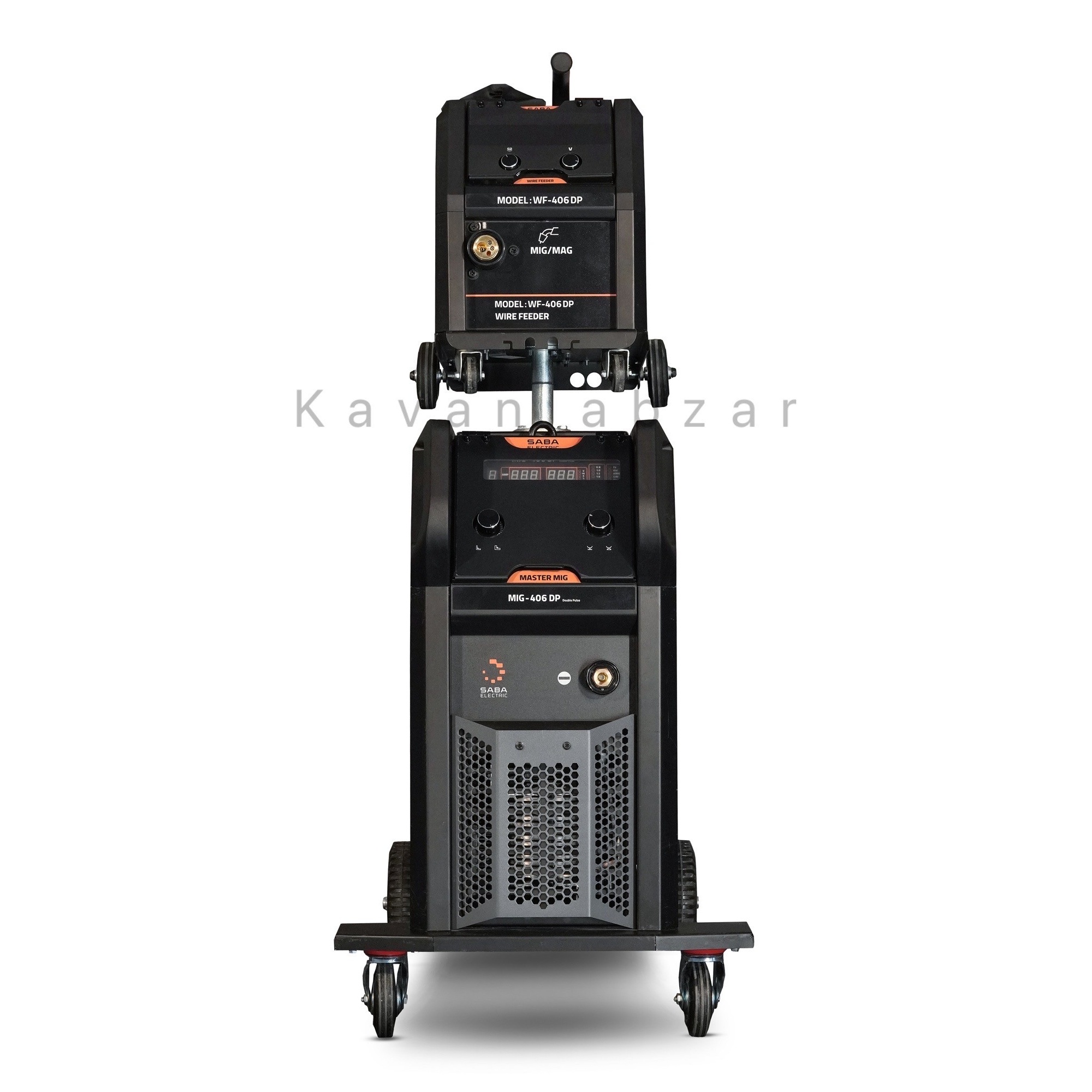 دستگاه جوش اینورتری Mig Mag پالسی صبا مدل Master Mig 406 Pro Double-Pulse AC