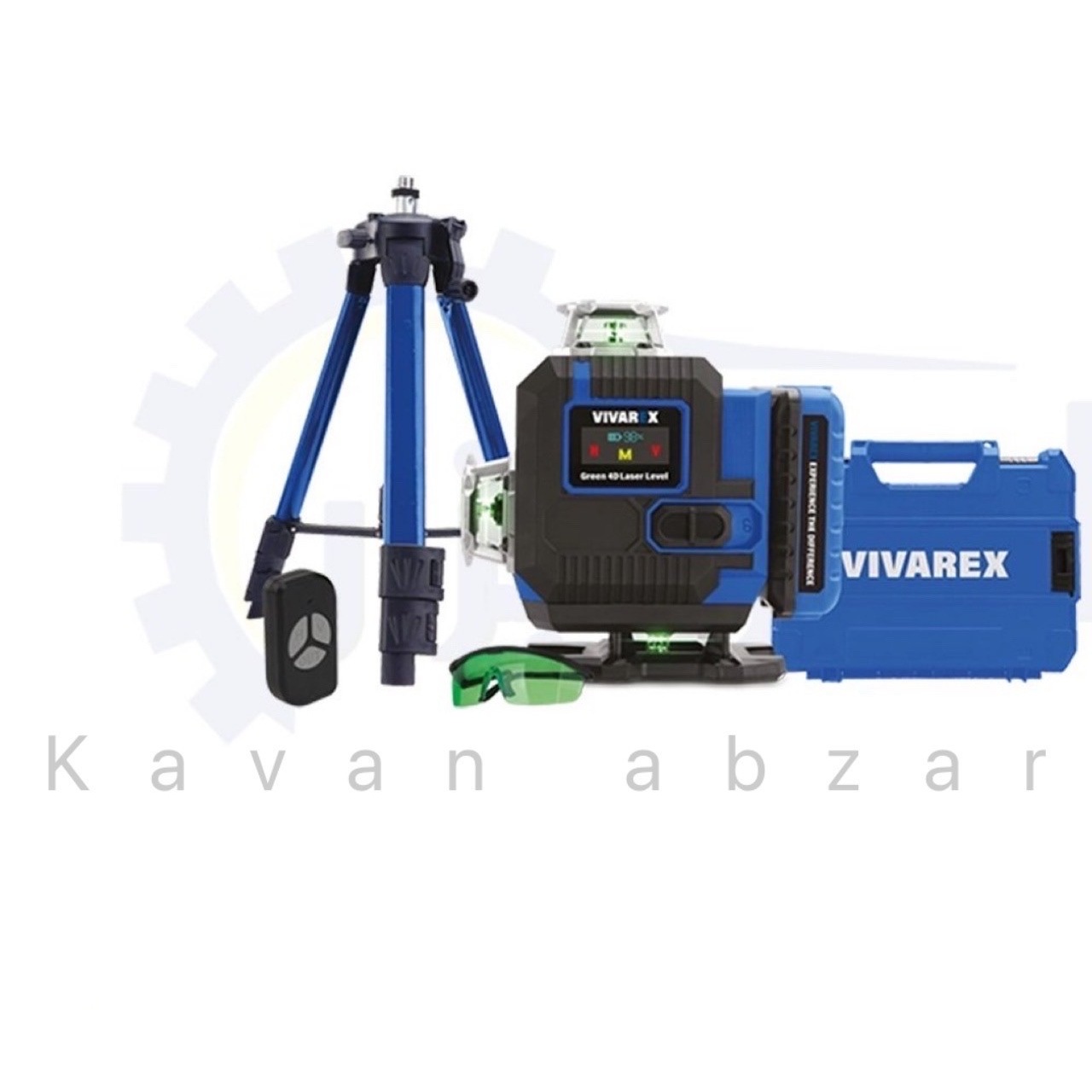 تراز لیزری برند ویوارکس 4 بعدی 16 خط 360 درجه نور سبز مدل VR1604-L2
