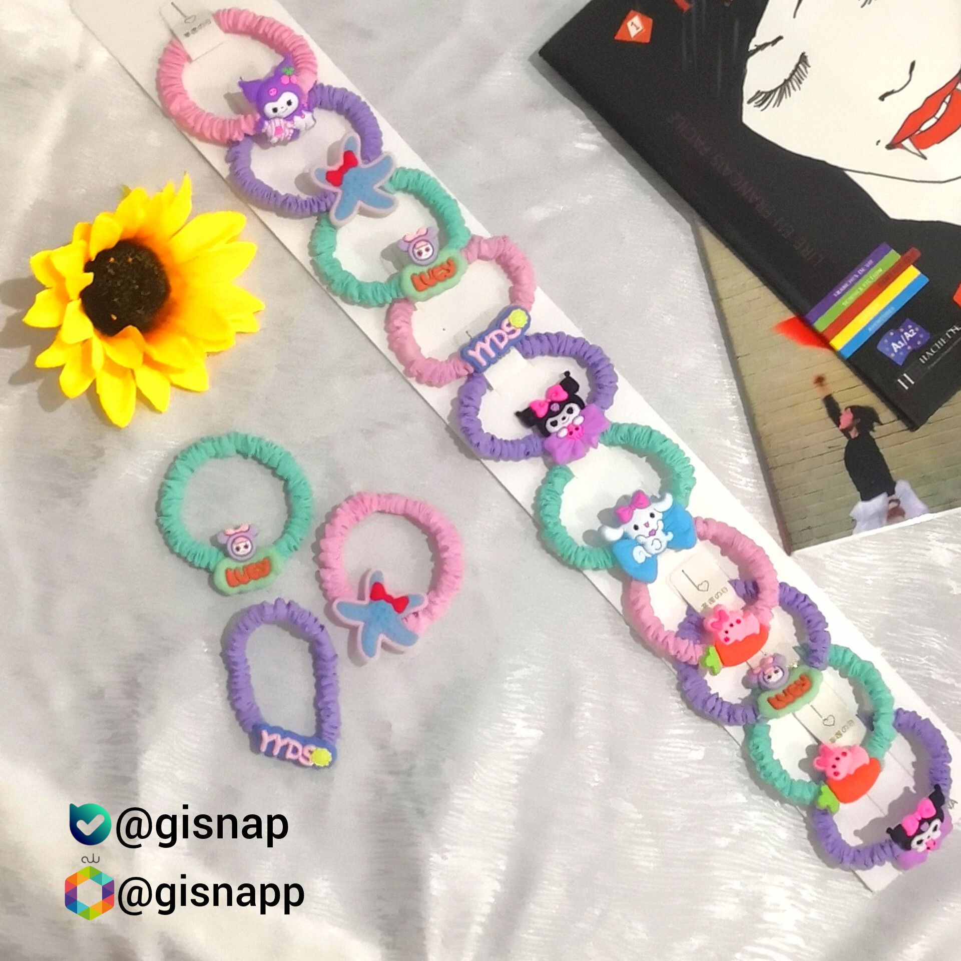 کش بانجی پارچه ای پیکسل دار عروسکی پاستیلی کارت ده عددی