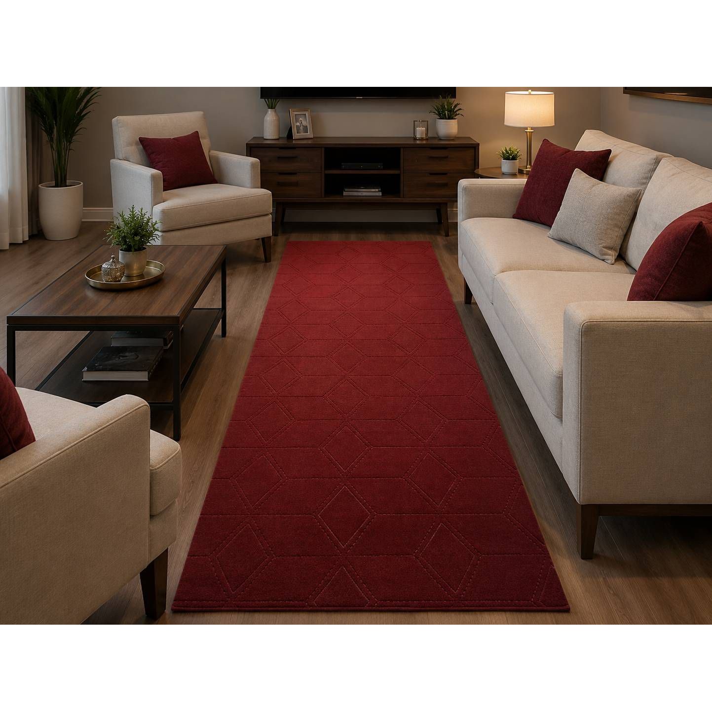 موکت طرح مروارید (خاتم) نمدی