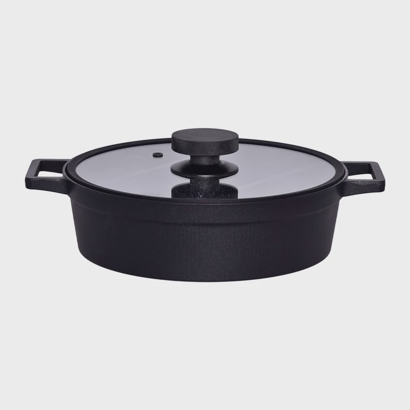 قابلمه و ماهیتابه 15 پارچه یونیک مدل 8520 گرانیتی