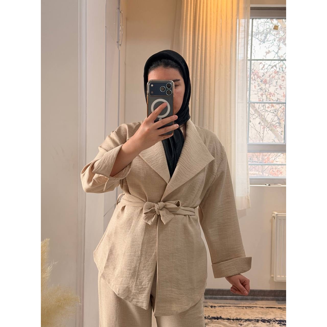 ست کت و شلوار زنانه مناسب روزمره و مهمانی