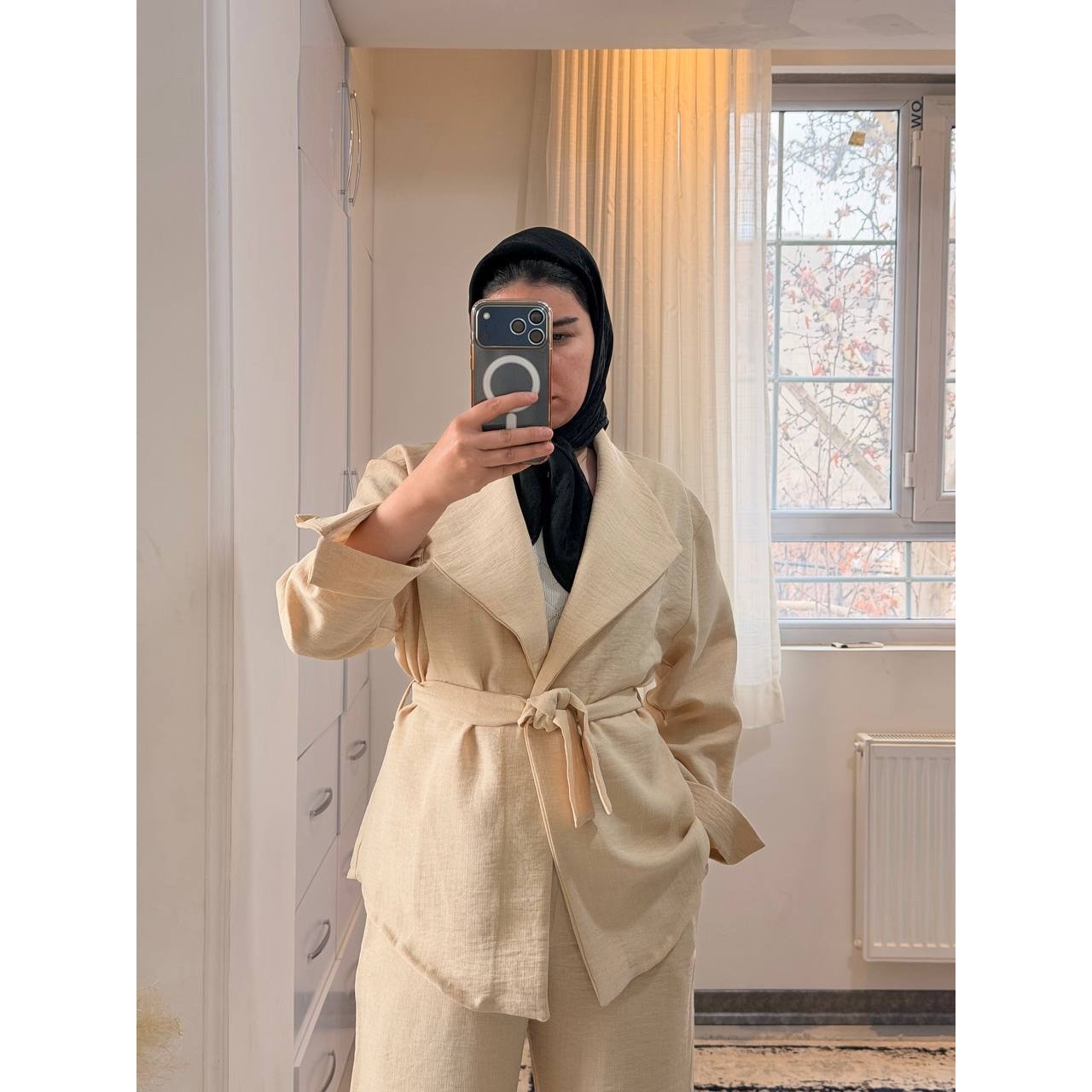 ست کت و شلوار زنانه مناسب روزمره و مهمانی