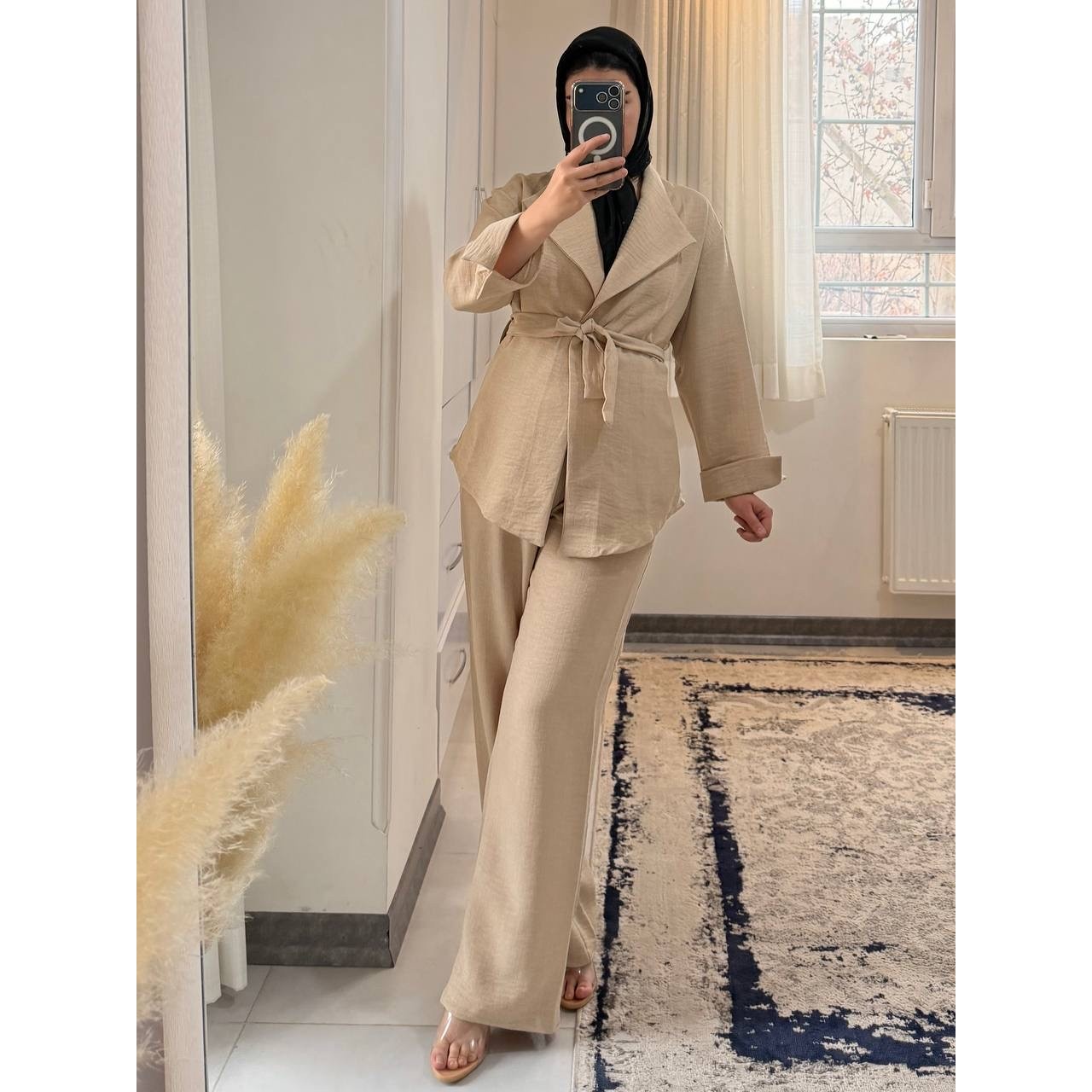 ست کت و شلوار زنانه مناسب روزمره و مهمانی