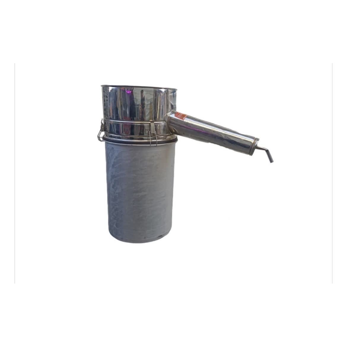 گلابگیر عرقکیر تقطیر ابی دو تیکه لوله بلند L30