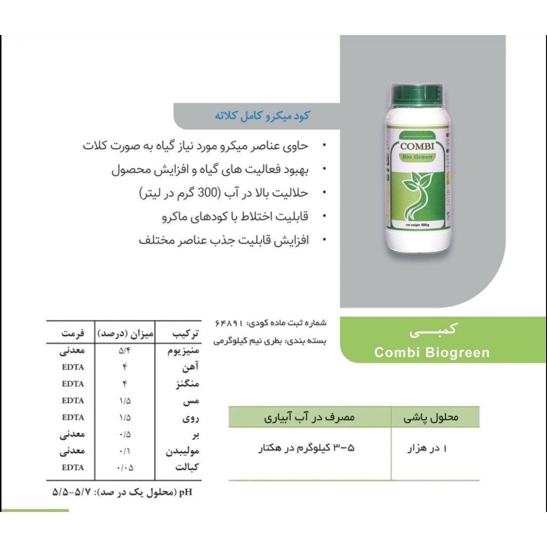 محصول کمبی