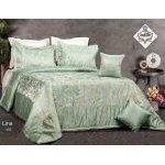 ست روتختی مخمل ژاکارد دونفره مدل لینا