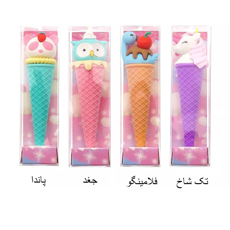 پاکن فانتزی طرح بستنی و حیوانات مدل پاندا
