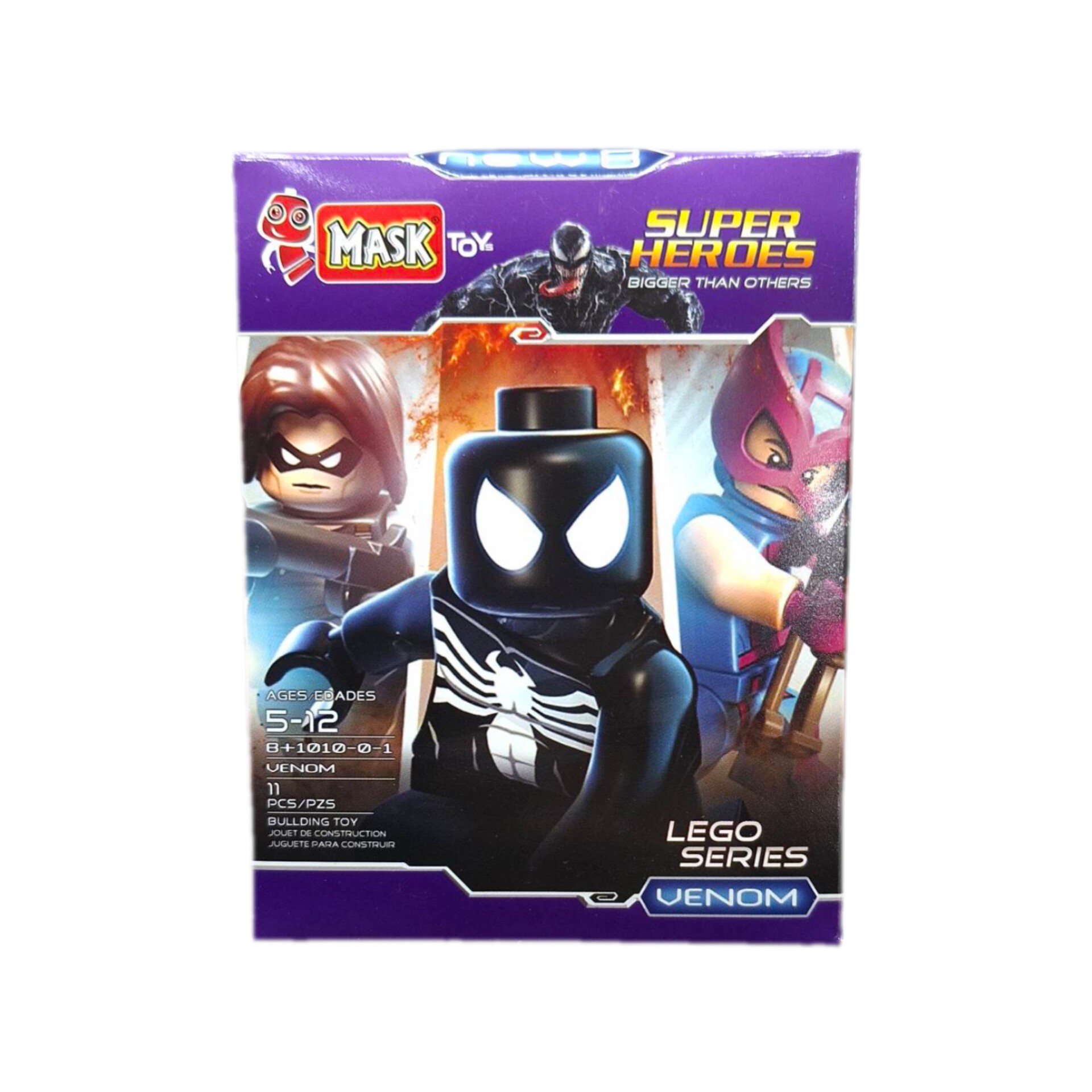 لگو فیگور طرح ونوم VENOM برند ماسک 11 قطعه