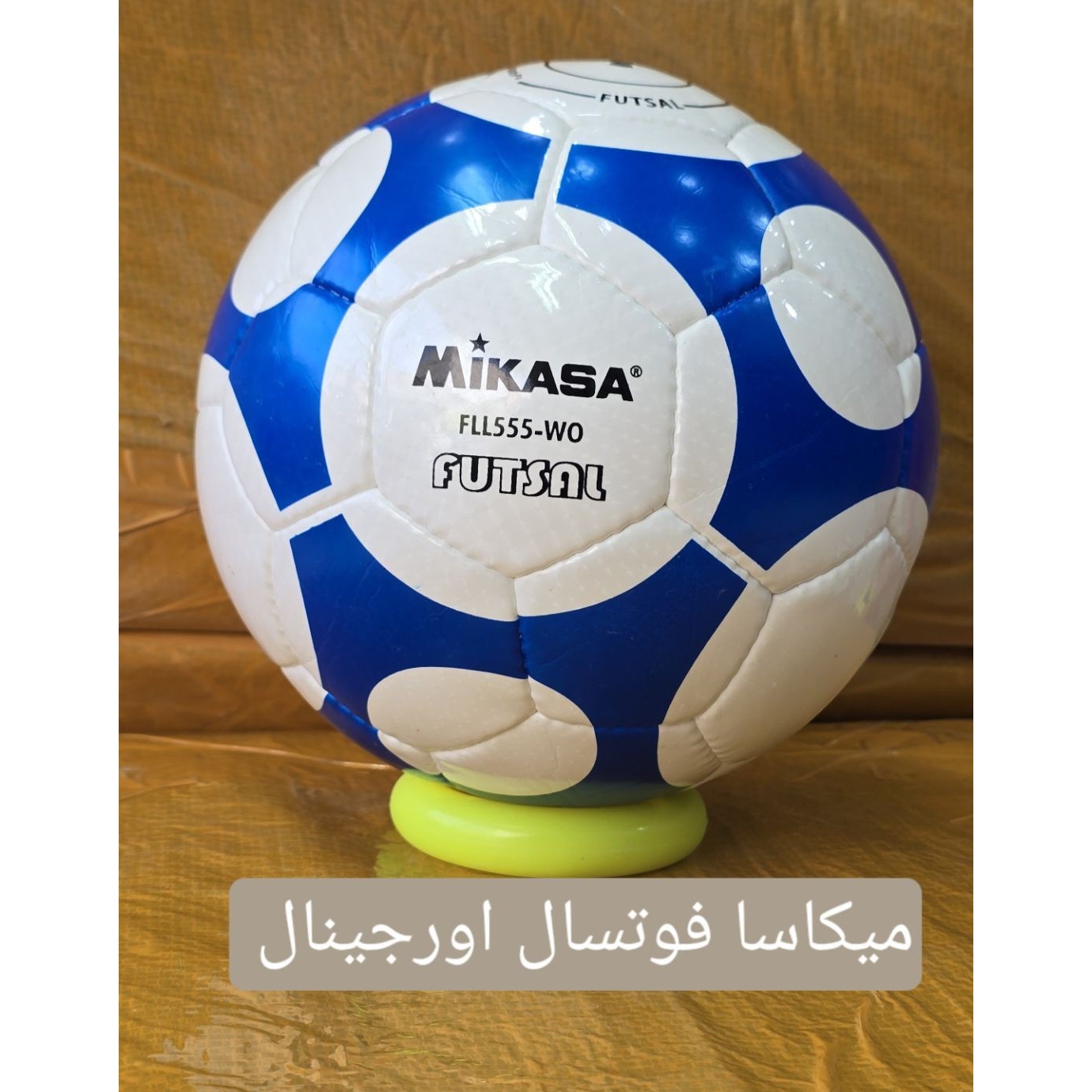 توپ فوتسال میکاسا اورجینال ضمانتی سالنی سایز 4 تنبل