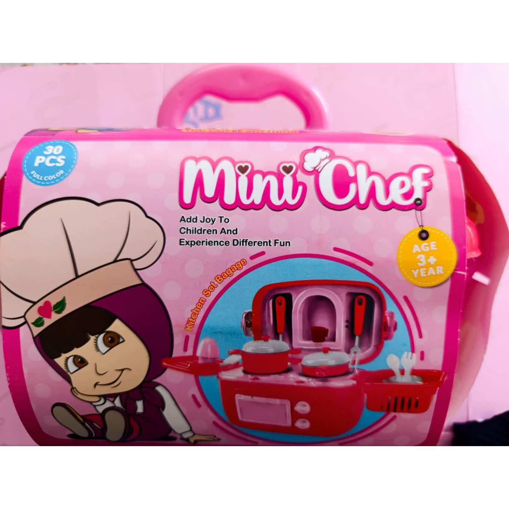 خرید و قیمت وسایل آشپزخانه30 تکه mini chef از غرفه تحریر کاکتوس استور