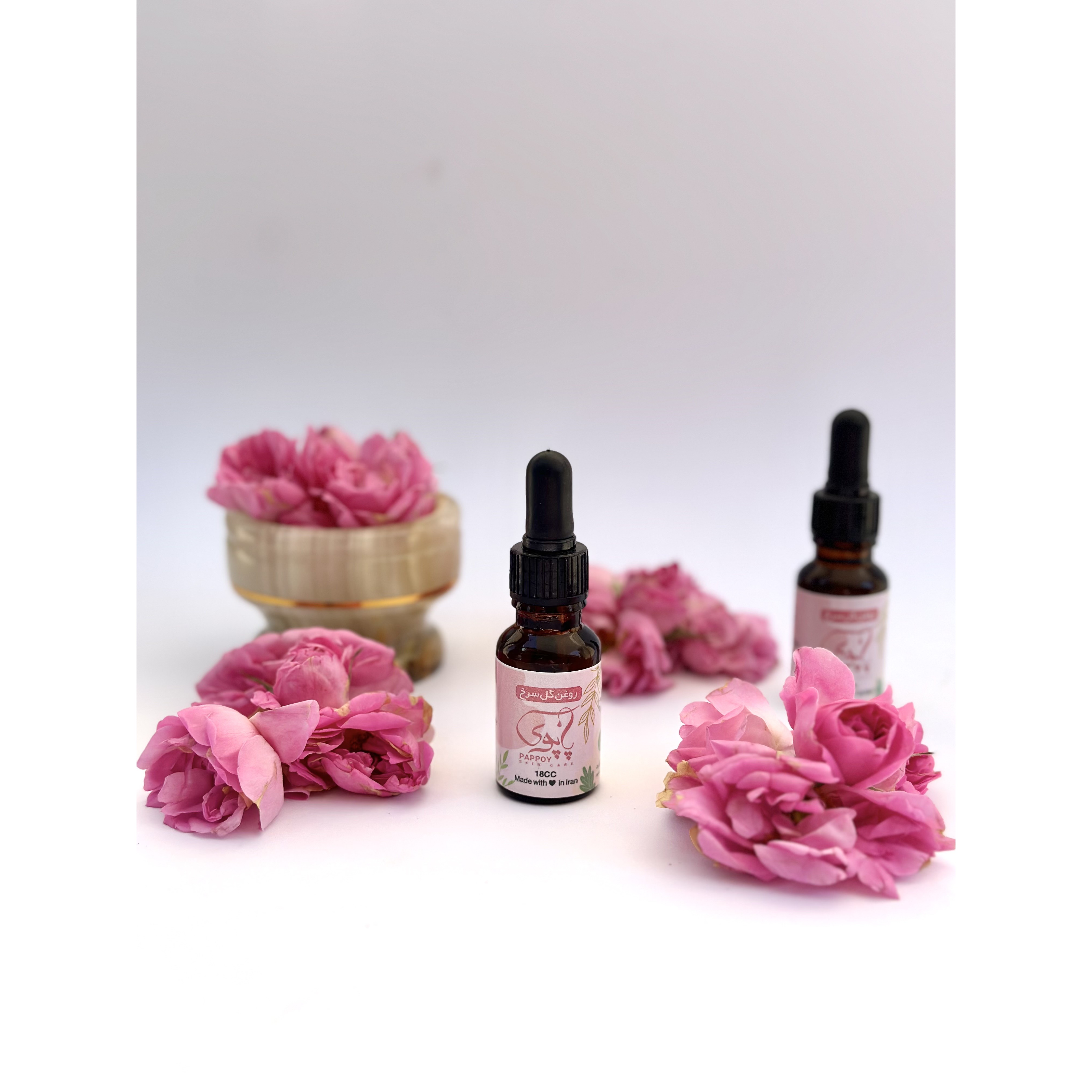روغن گل سرخ آبرسان طبیعی پوست سایز کوچک