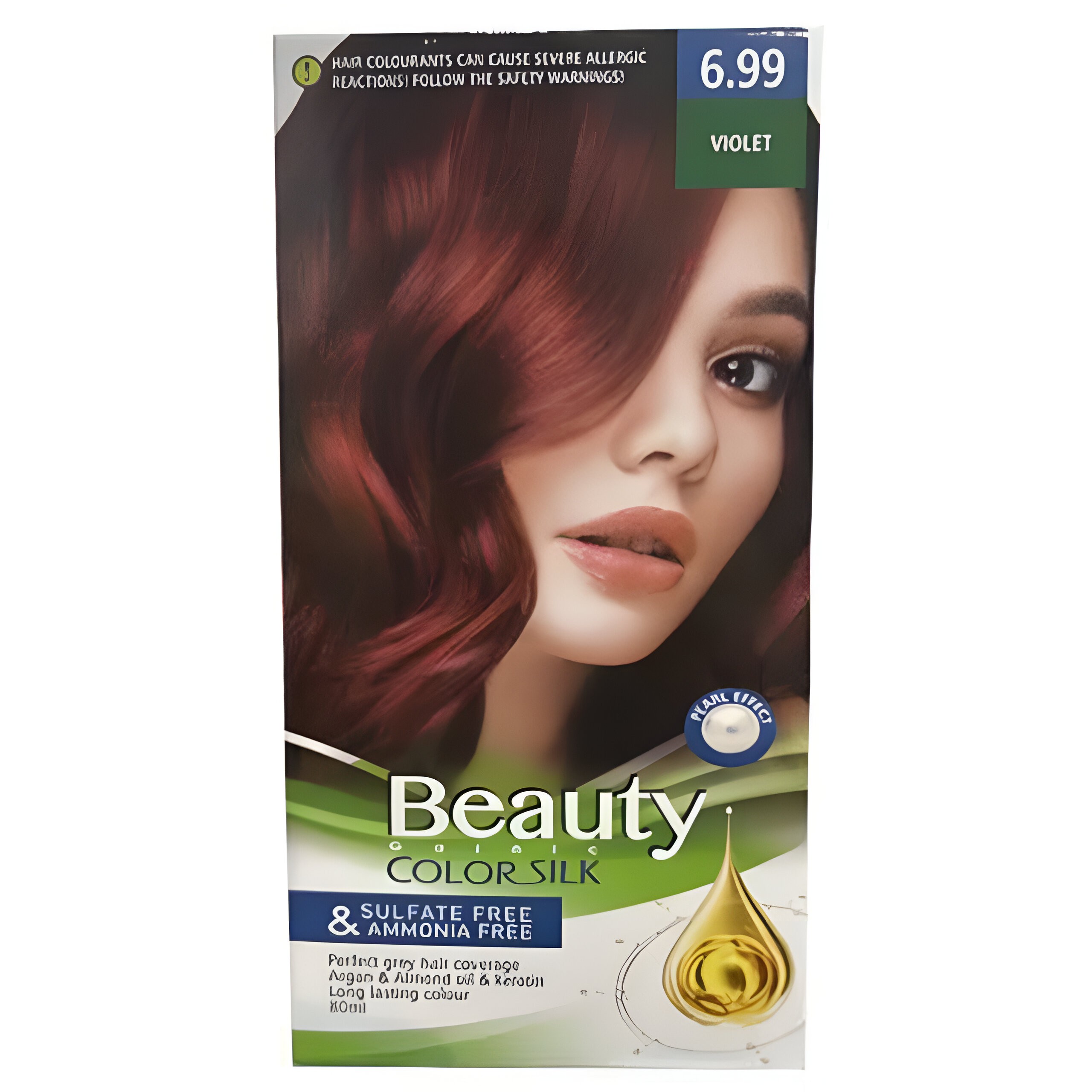 کیت رنگ مو بیوتی شماره 6 99 (VIOLET) شرابی حجم 80 میلی لیتر