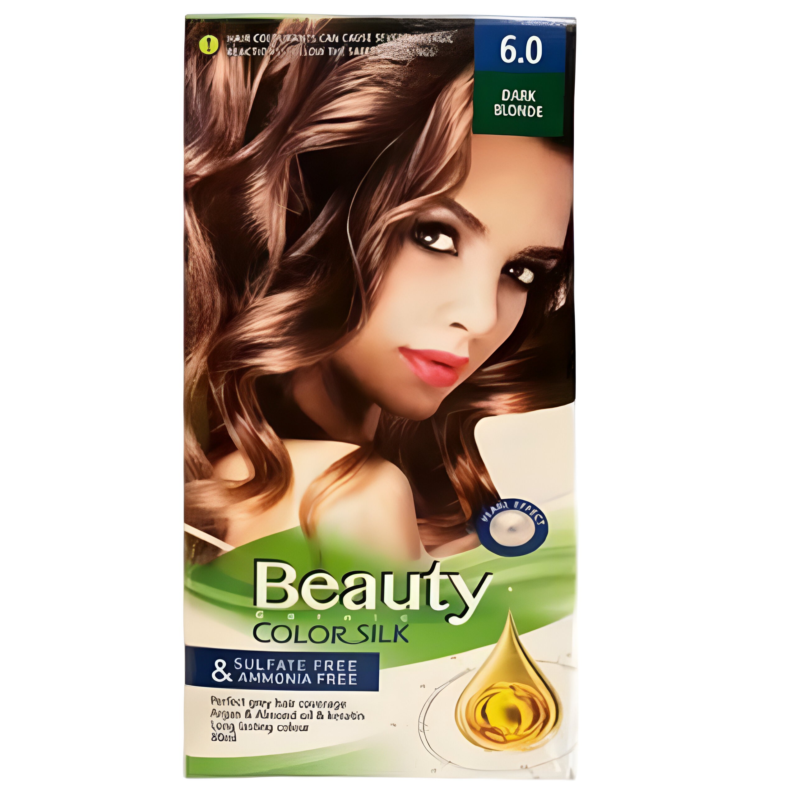 کیت رنگ مو بیوتی شماره 6 0 DARK BOLNDE بلوند طبیعی تیره