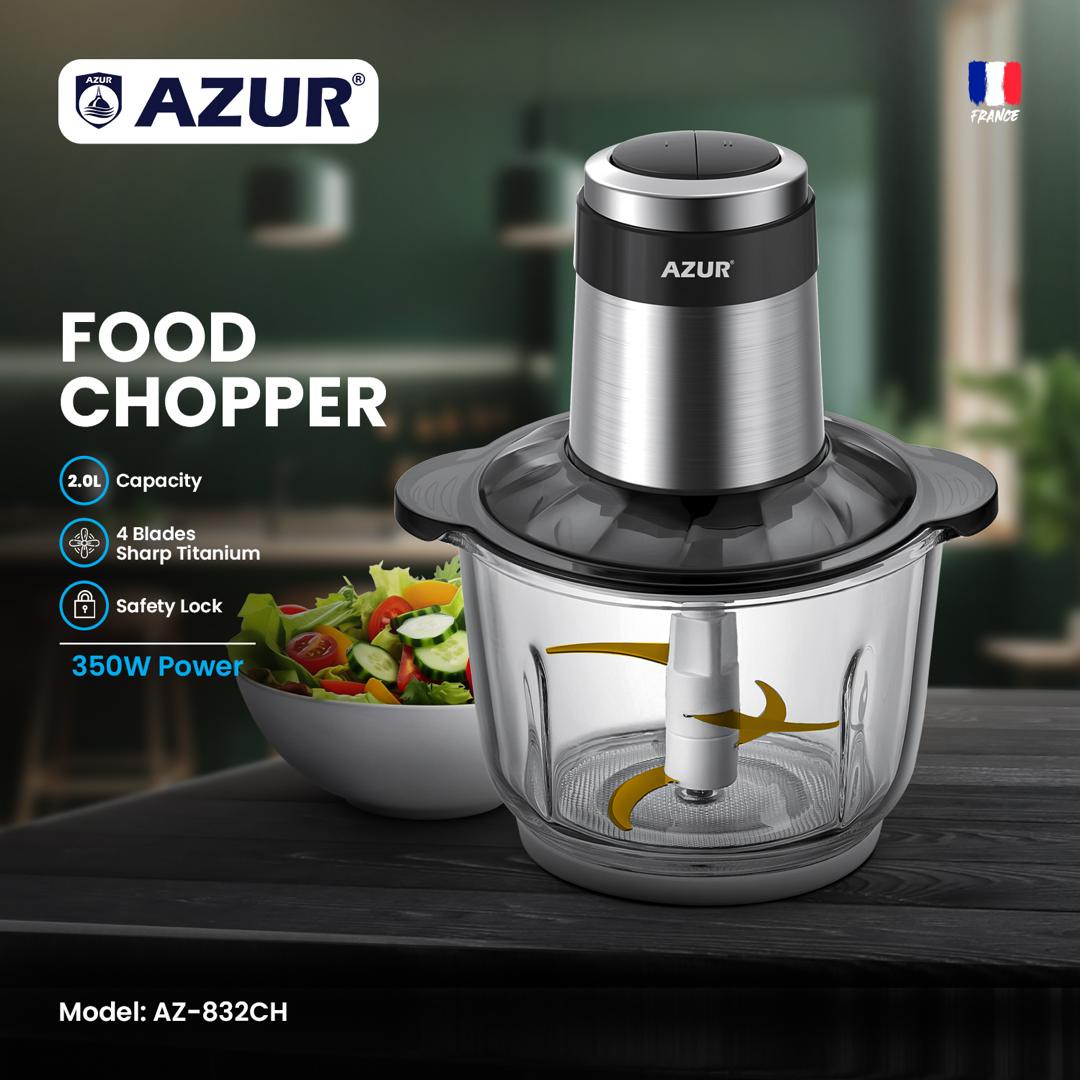 خردکن 2 لیتر تیغه تیتانیوم آزور مدل AZ-832