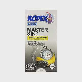 کاندوم مستر 3 در 1 کدکس 12عددی