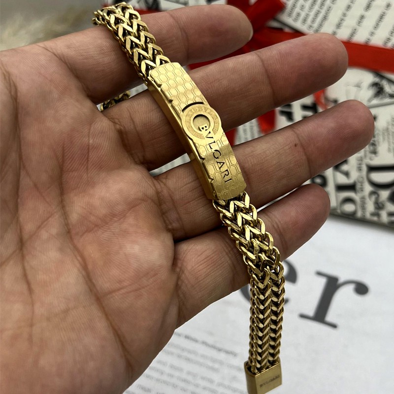 دستبند بولگاری مشابه طلا