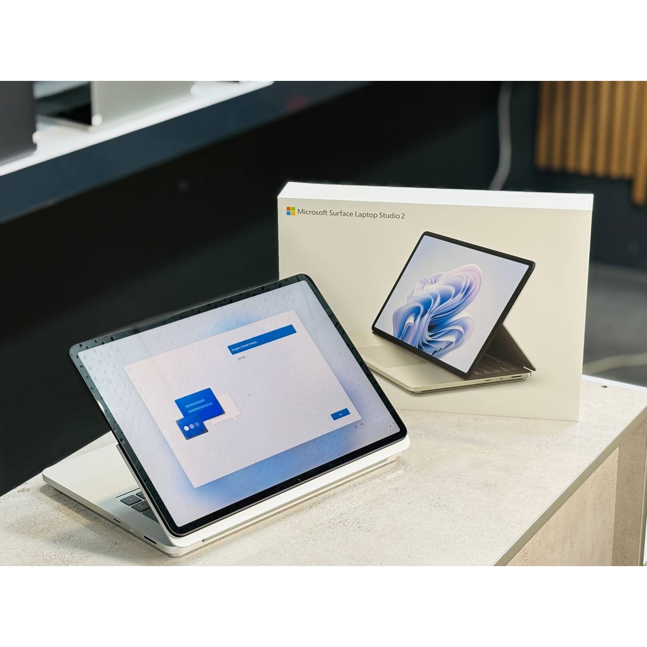 لپتاپ Microsoft surface studio2 i7-13800H 16gbddr5 512gbssd 6gb-rtx4050 14 1 4k touch