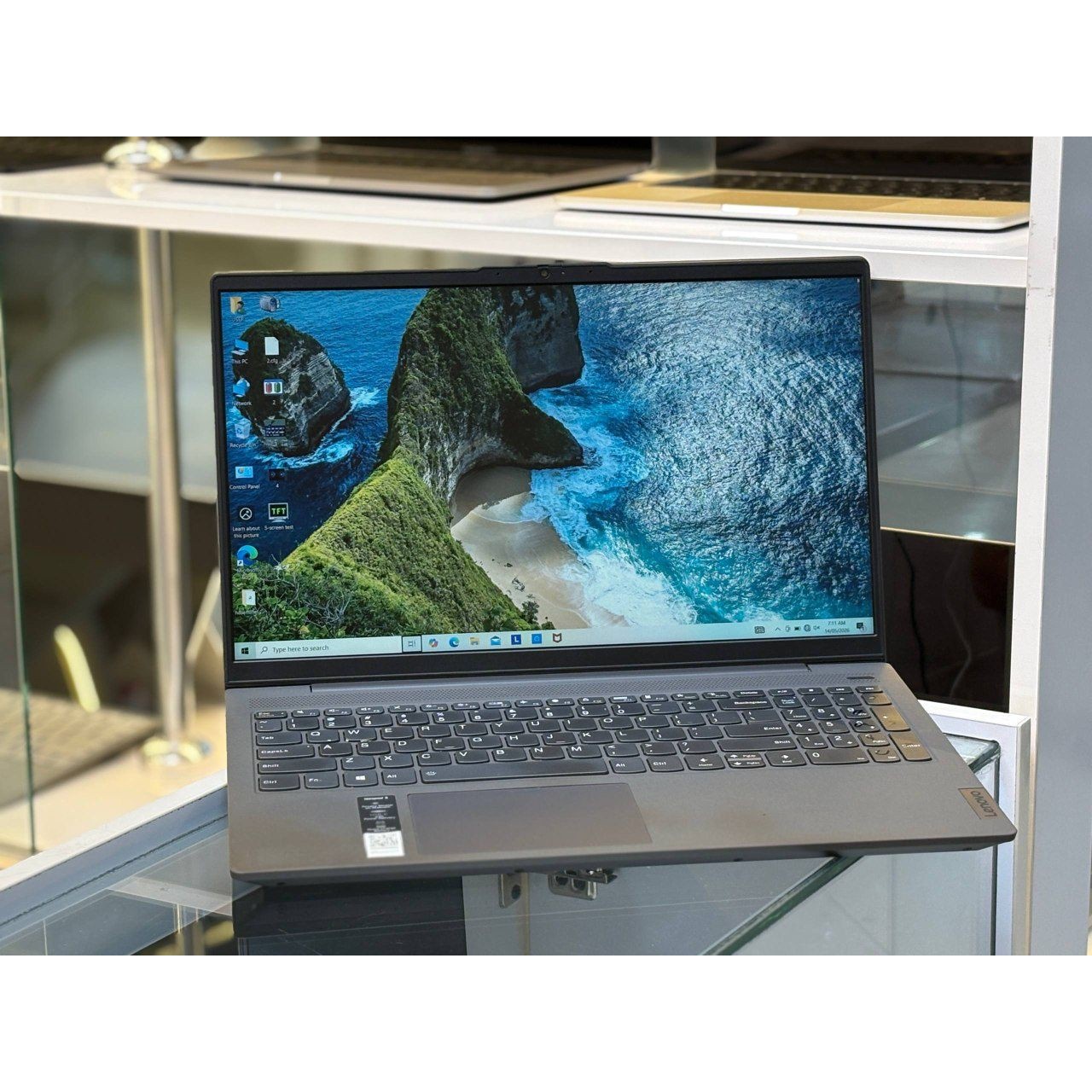 لپتاپ LENOVO ideapad 5 i7-1065G7 16gb ddr4 512gb ssd intel iris + 15'6 inch FHD