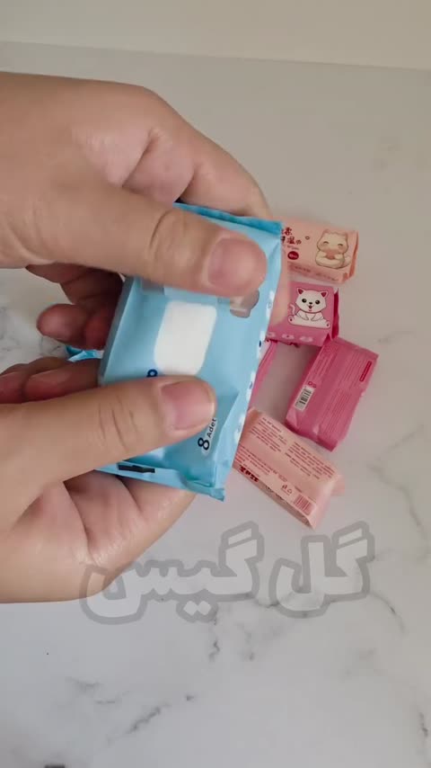 دستمال کاغذی جیبی پارچه ای فانتزی میکس