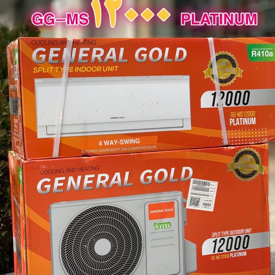 کولر گازی 12000 جنرال گلد پلاتینیوم