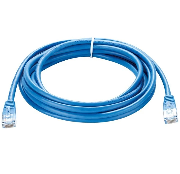 کابل شبکه 2 متری CAT5E آبی رنگ دی-لینک مدل NCB-5EUBLUR1-2