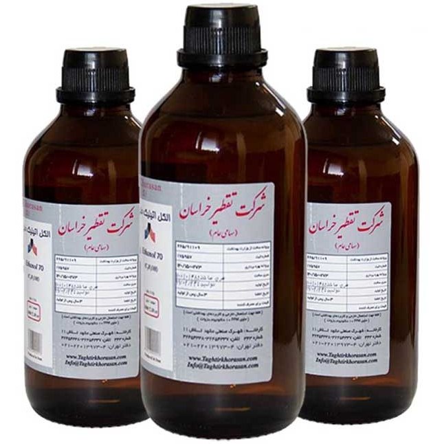  الکل طبی تقطیر خراسان 70 حجم 1000 میلیلیتر ا Taghtir Khorasan Ethanol 70 1000ml