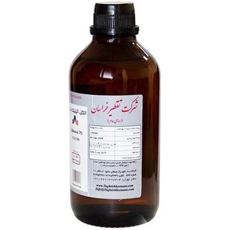  الکل طبی تقطیر خراسان 96 حجم 1000 میلیلیتر ا Taghtir Khorasan Ethanol 96 1000ml