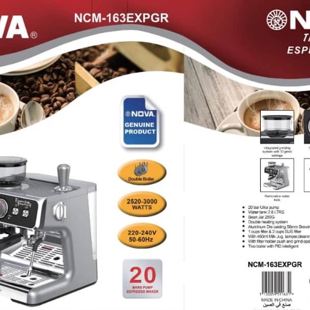 اسپرسو ساز نوا مدل NCM-163 EXPGR