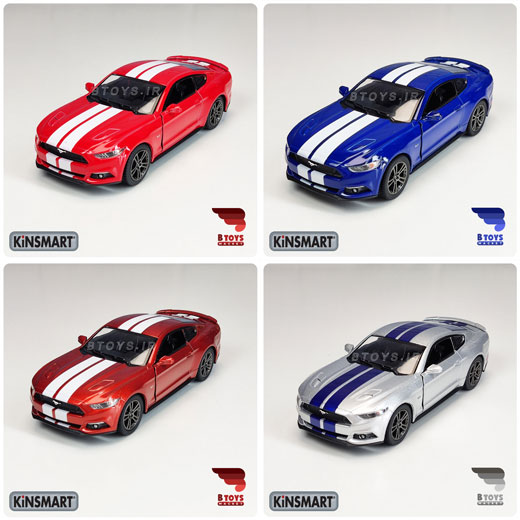 ماکت فورد موستانگ جی تی 2015 کینسمارت(Ford Mustang GT 2015 kinsmart) 