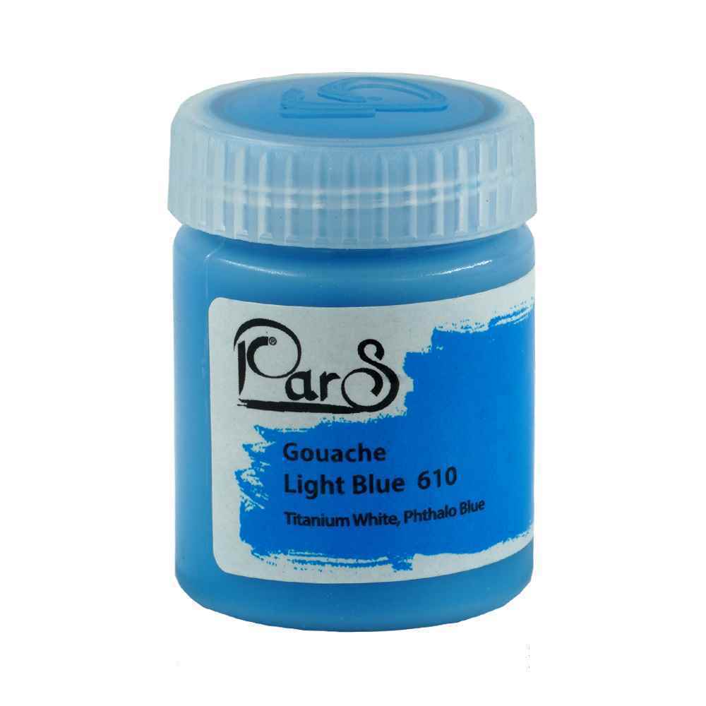 عمده - گواش پارس آبی روشن کد610 - جعبه 6 تایی