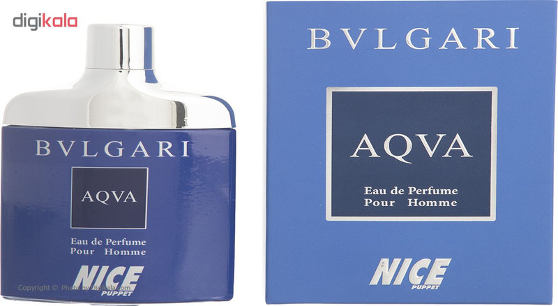 ادو پرفیوم مردانه نایس مدل Bvlgari Aqva Pour Homme حجم 85 میلی لیتر