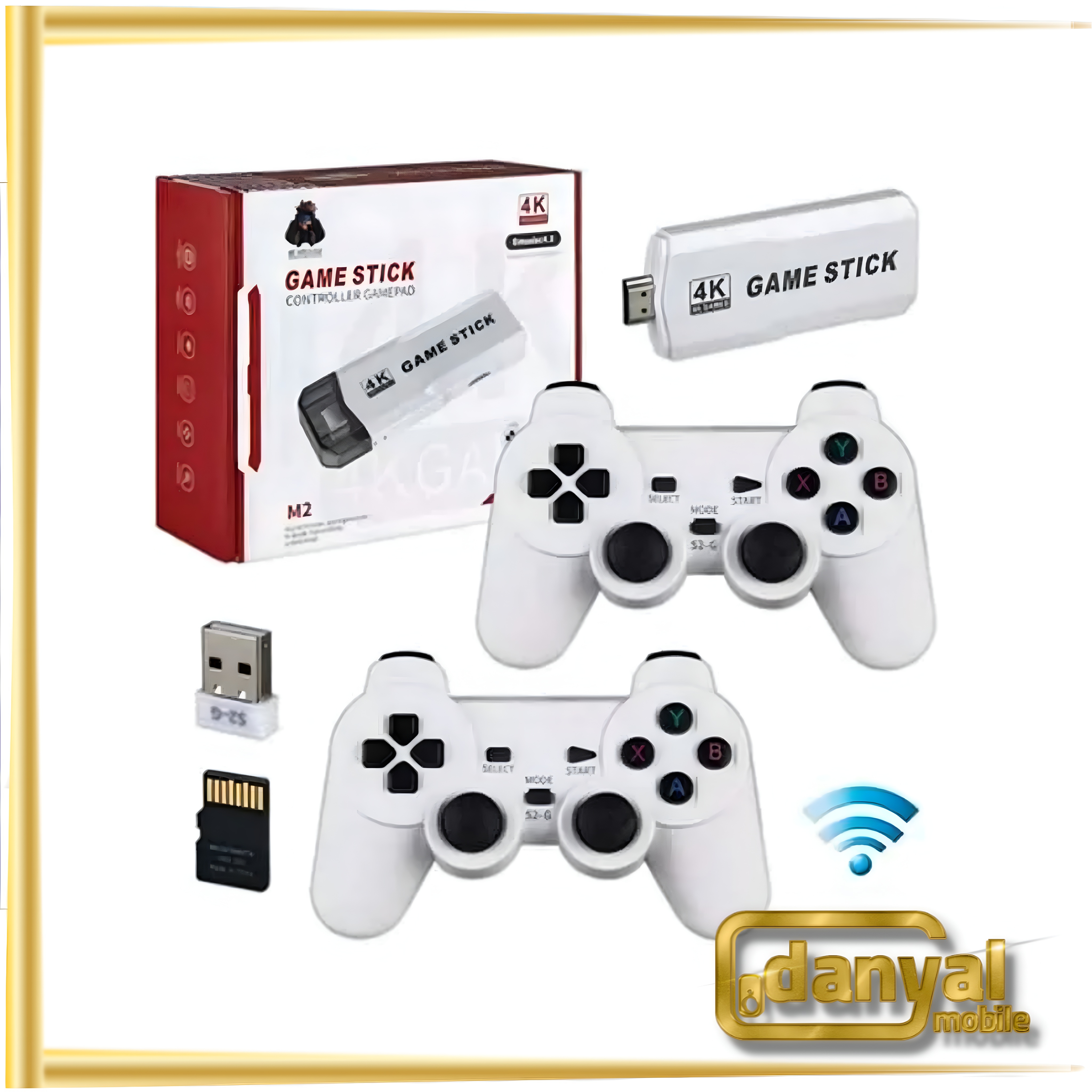کنسول بازی Game Stick PRO M2 با 2 دسته
