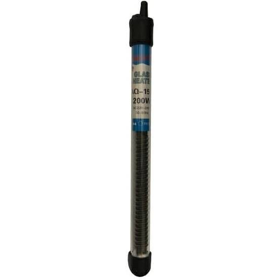 بخاری شیشه ای آکواریوم 200 وات آکواتک AQ-1500 (نقد5درصد تخفیف)