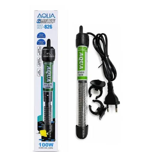 بخاری آکواریوم شیشه ای آکوا HT-826 (100 وات) (نقد5درصد تخفیف)