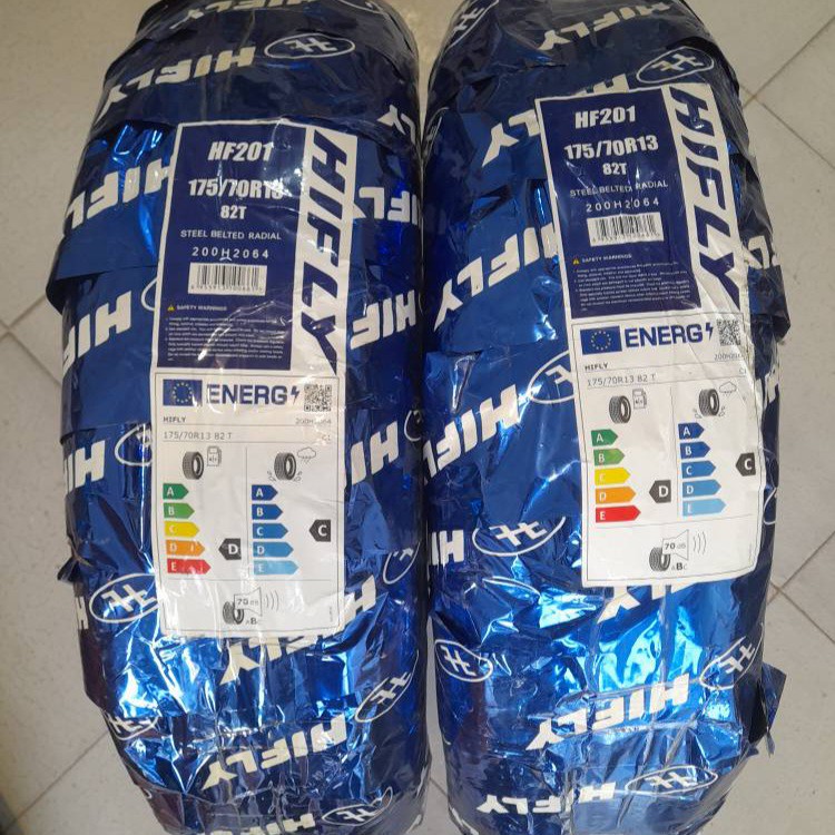 لاستیک های فلای سایز 175/70/13 مدل HF201 تولید 2024 - دو حلقه