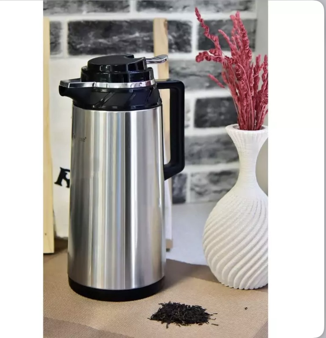 فلاسک یونیک استیل داخل شیشه یونیک