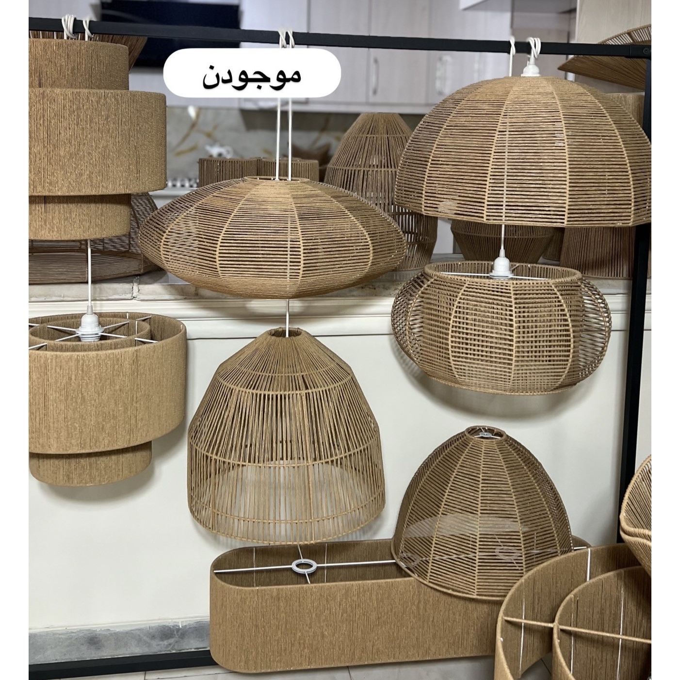 لوستر مکرومه طرح های متنوع طبق سلیقه شما رنگ دلخواه شما دورنگ شیری نسکافه ای ابعاد قابل تغییر کد سفارش184