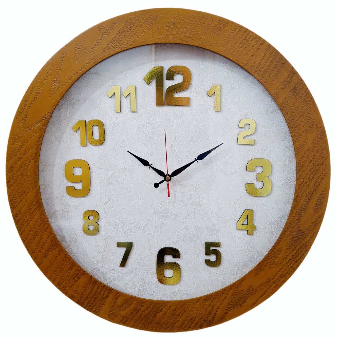 ساعت دیواری سیکو چوبی سایز 60