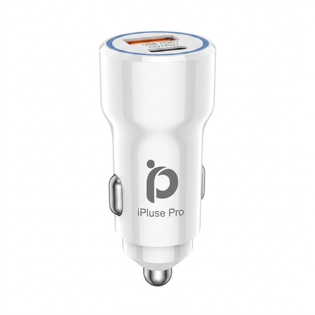 شارژر فندکی iPluse Pro iP-90 25W MAX به همراه کابل Type C