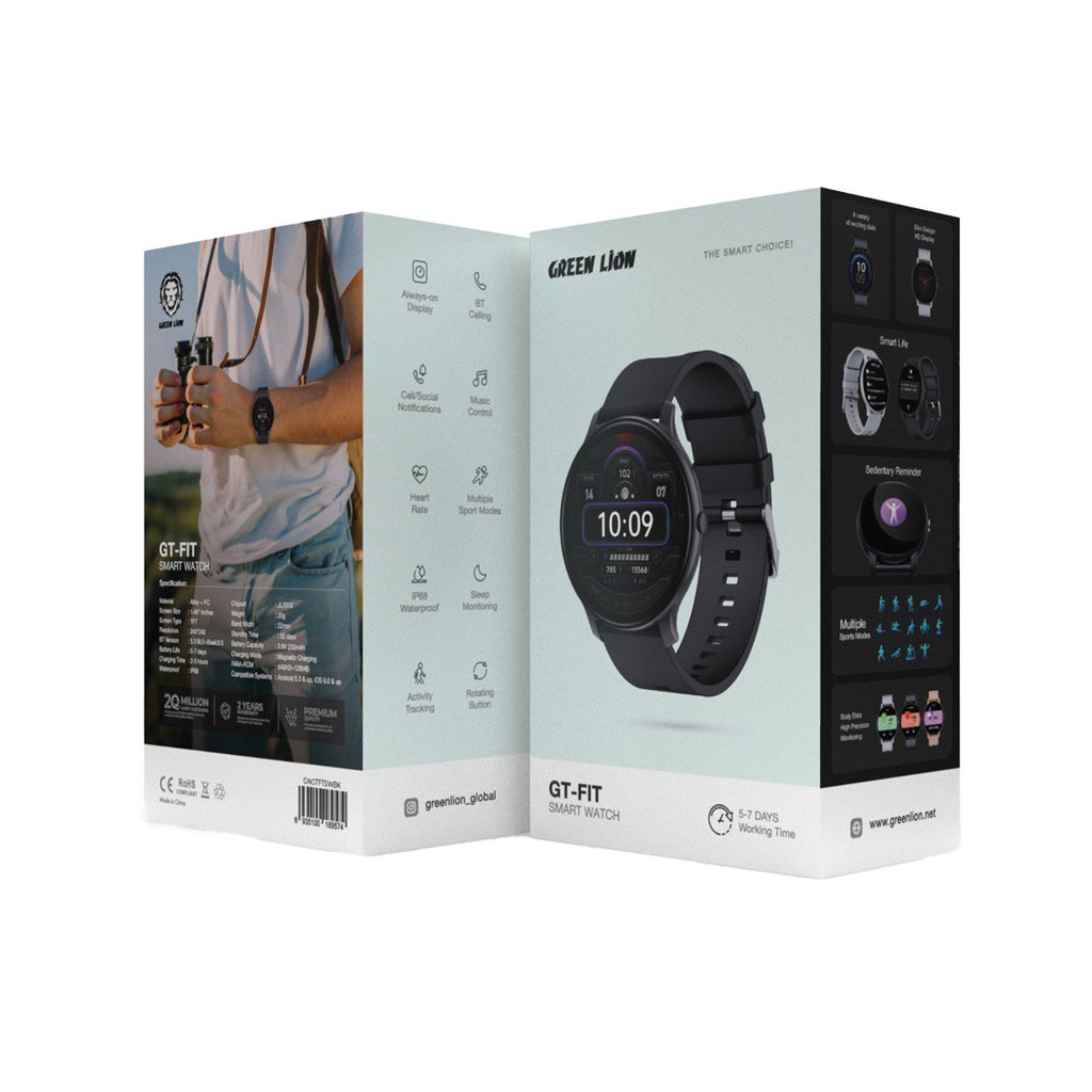 ساعت هوشمند Green Lion مدل GT-FIT Smart Watch