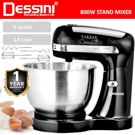 همزن کاسه دار دسینی مدل DS-6788 ظرفیت 3.5 لیتر