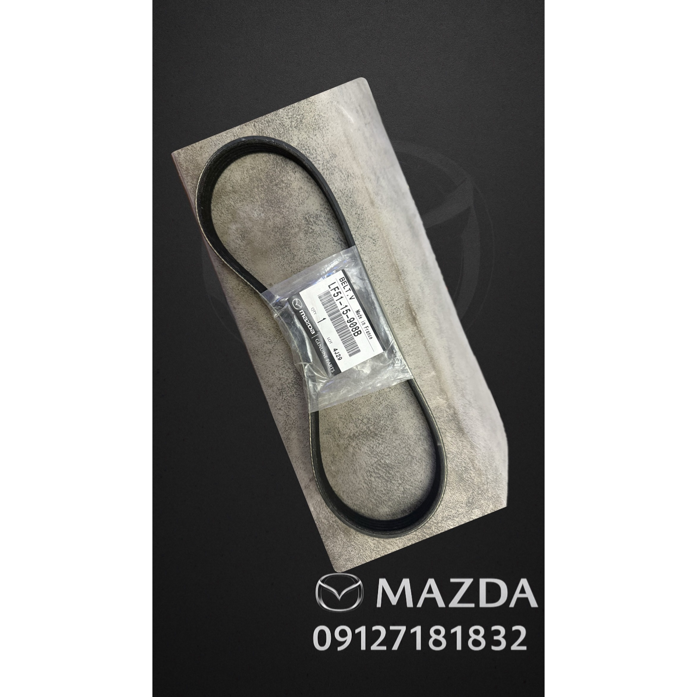 تسمه کولر مزدا 3 نیو اصلی