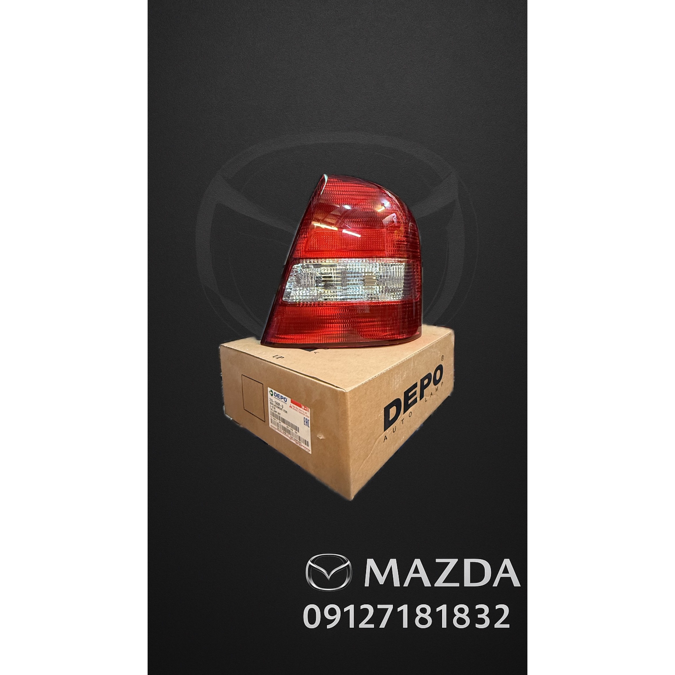 چراغ خطر مزدا 323 تایوان