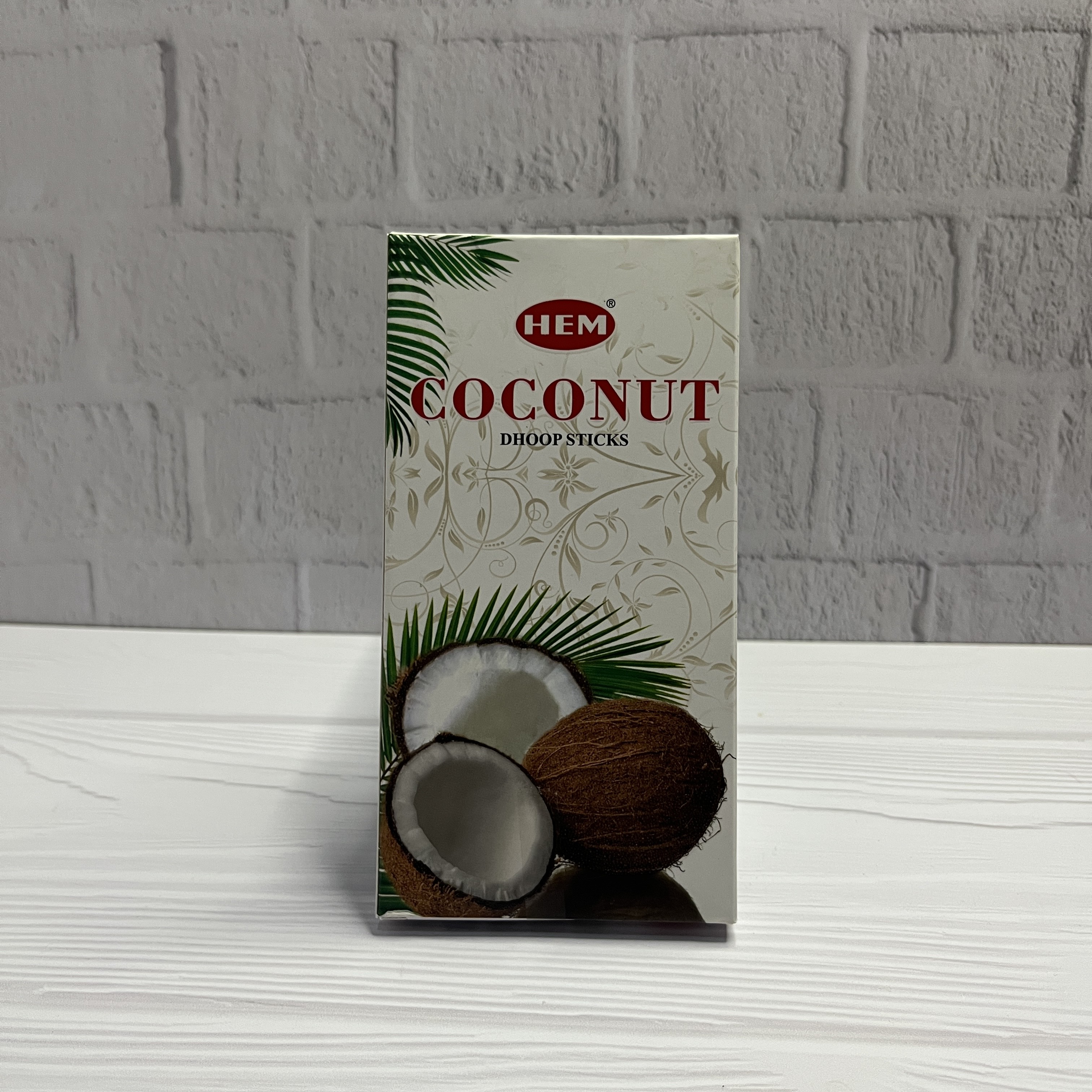 عود دوپ HEM رایحه نارگیل (Coconut) بسته 10 عددی