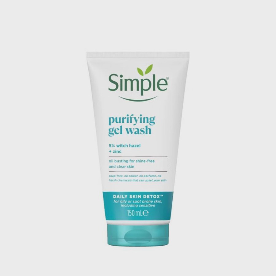 ژل شستشوی پوست چرب (Purifying Facial Wash) سیمپل Simple