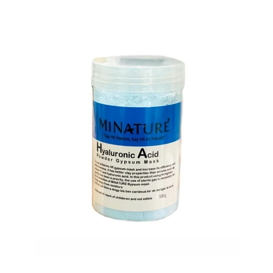 ماسک گچی هیالورونیک اسید مینیاتور 500گرم