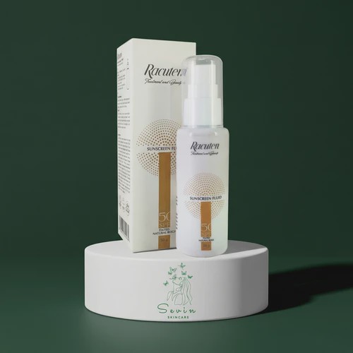 فلوئید ضد آفتاب SPF50 بژ طبیعی راکوتن
