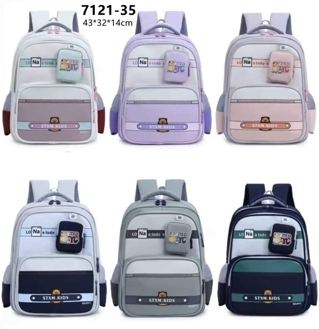 کوله وارداتی دخترانه پسرانه STXM KIDS
