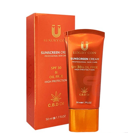 کرم ضد آفتاب spf 30 لاکچری کوین 50 میل